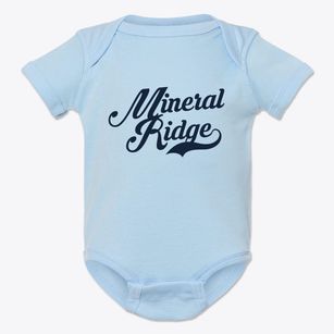 Mineral Ridge Ohio Vintage Team Baby Onesie
