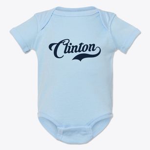 Clinton Maine Vintage Team Baby Onesie