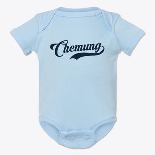 Chemung New York Vintage Team Baby Onesie