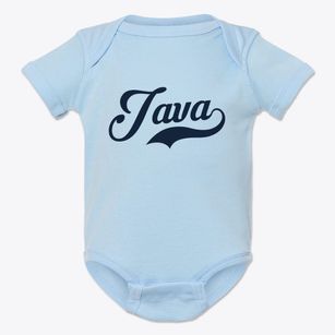 Java New York Vintage Team Baby Onesie