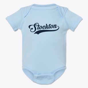 Stockton Missouri Vintage Team Baby Onesie