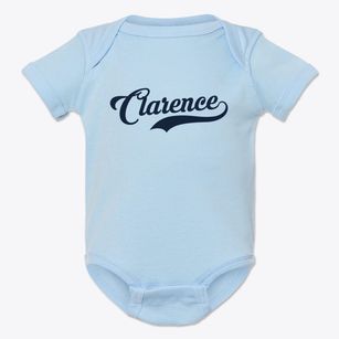 Clarence New York Vintage Team Baby Onesie