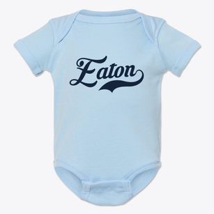 Eaton Indiana Vintage Team Baby Onesie