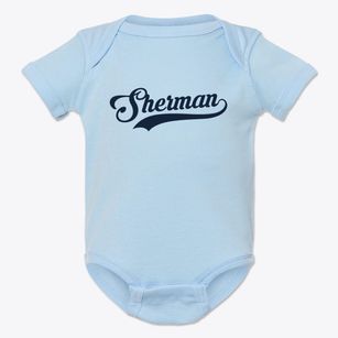 Sherman New York Vintage Team Baby Onesie