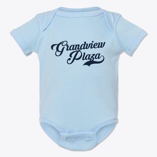 Grandview Plaza Kansas Vintage Team Baby Onesie