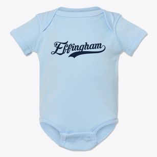Effingham New Hampshire Vintage Team Baby Onesie