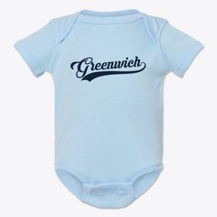 Greenwich Ohio Vintage Team Baby Onesie