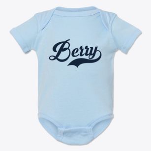 Berry Wisconsin Vintage Team Baby Onesie