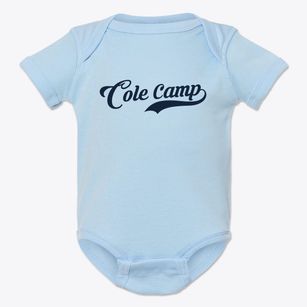 Cole Camp Missouri Vintage Team Baby Onesie