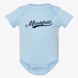 Marshfield Massachusetts Vintage Team Baby Onesie
