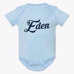 Eden Wisconsin Vintage Team Baby Onesie