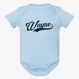 Wayne New York Vintage Team Baby Onesie