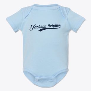 Jackson Heights North Carolina Vintage Team Baby Onesie