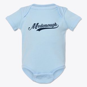 Mcdonough Georgia Vintage Team Baby Onesie