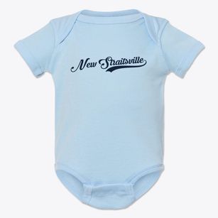 New Straitsville Ohio Vintage Team Baby Onesie