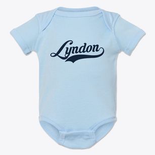Lyndon New York Vintage Team Baby Onesie