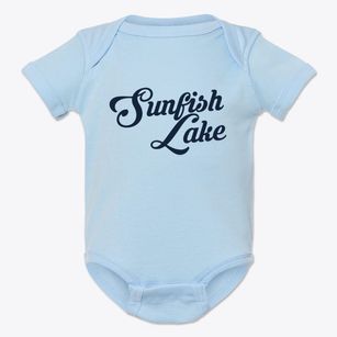 Sunfish Lake Minnesota Vintage Team Baby Onesie
