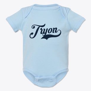 Tryon Oklahoma Vintage Team Baby Onesie