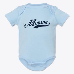 Monroe Connecticut Vintage Team Baby Onesie