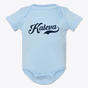 Kaleva Michigan Vintage Team Baby Onesie