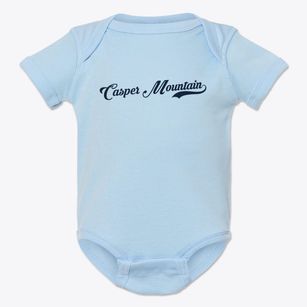 Casper Mountain Wyoming Vintage Team Baby Onesie
