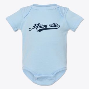 Milton Mills New Hampshire Vintage Team Baby Onesie