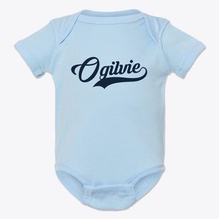 Ogilvie Minnesota Vintage Team Baby Onesie