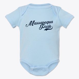Massapequa Park New York Vintage Team Baby Onesie