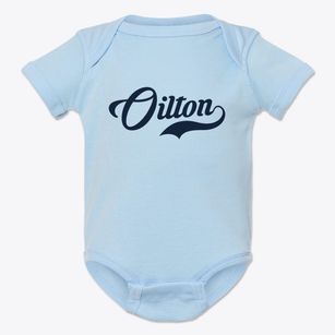 Oilton Texas Vintage Team Baby Onesie