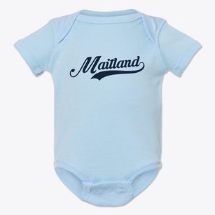 Maitland Missouri Vintage Team Baby Onesie
