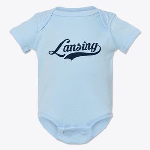 Lansing North Carolina Vintage Team Baby Onesie