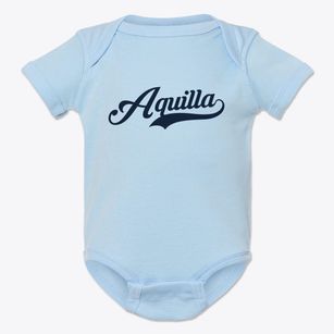 Aquilla Texas Vintage Team Baby Onesie