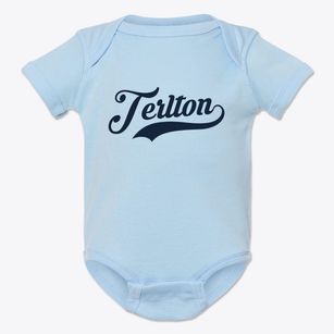 Terlton Oklahoma Vintage Team Baby Onesie