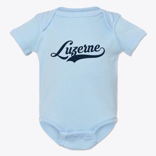 Luzerne Iowa Vintage Team Baby Onesie