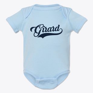 Girard Texas Vintage Team Baby Onesie