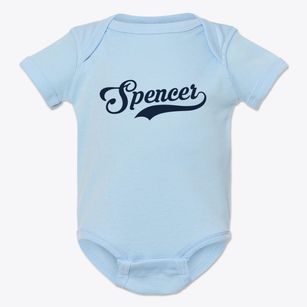 Spencer Iowa Vintage Team Baby Onesie