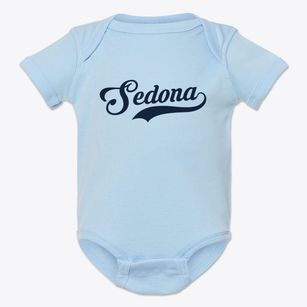 Sedona Arizona Vintage Team Baby Onesie