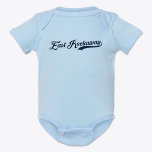 East Rockaway New York Vintage Team Baby Onesie