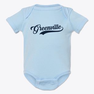 Greenville South Carolina Vintage Team Baby Onesie