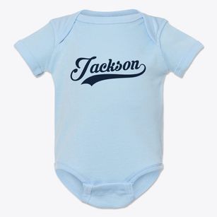 Jackson Tennessee Vintage Team Baby Onesie
