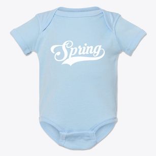 Spring Texas Vintage Team Baby Onesie