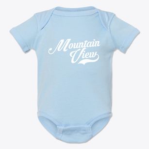 Mountain View Missouri Vintage Team Baby Onesie