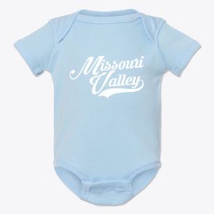 Missouri Valley Iowa Vintage Team Baby Onesie
