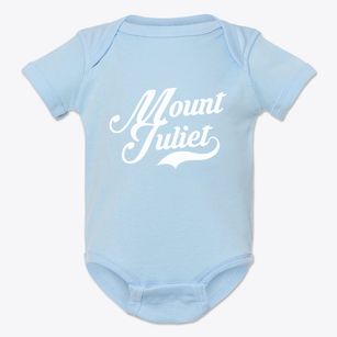 Mount Juliet Tennessee Vintage Team Baby Onesie