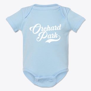 Orchard Park New York Vintage Team Baby Onesie