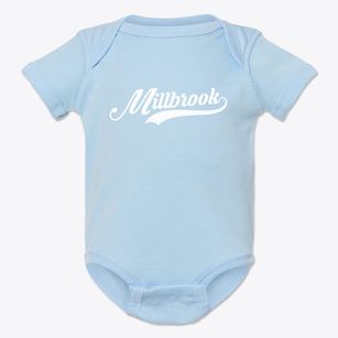 Millbrook New York Vintage Team Baby Onesie