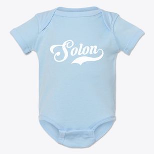 Solon Ohio Vintage Team Baby Onesie