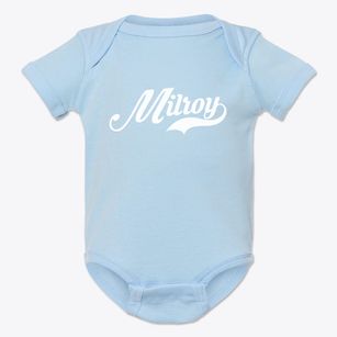 Milroy Minnesota Vintage Team Baby Onesie