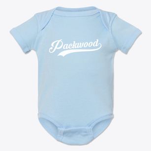Packwood Iowa Vintage Team Baby Onesie