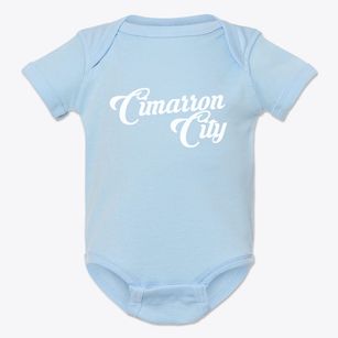 Cimarron City Oklahoma Vintage Team Baby Onesie
